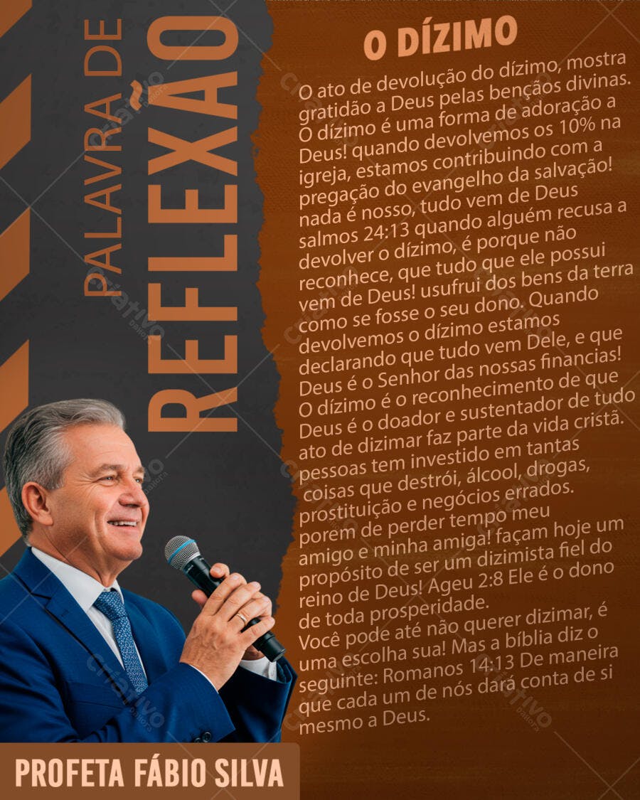 Flyer Religioso para Igreja PSD Editável