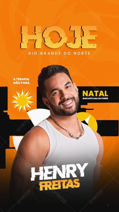 FLYER AGENDA SEMANAL HOJE STORY PSD EDITAVEL