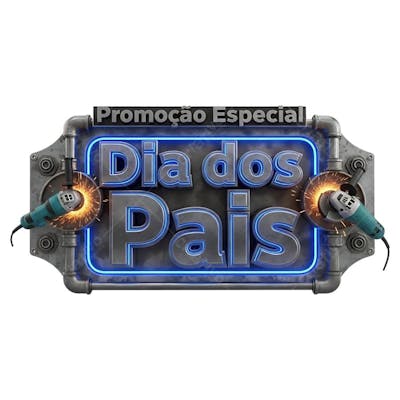 Selo 3D Dia dos Pais