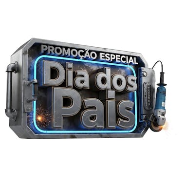Selo 3D Dia dos Pais