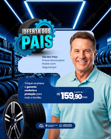Promoção Dia dos Pais  - psd editavel_