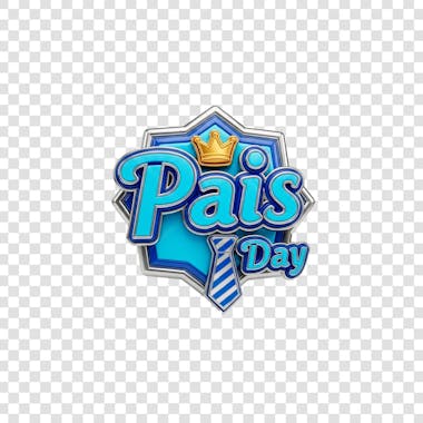 SELO 3D DIA DOS PAIS PARA COMPOSIÇÕES (10)