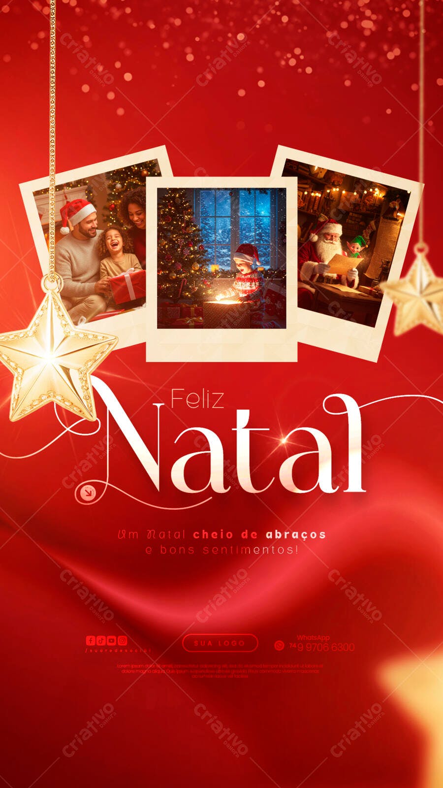 Flyer Natalino PSD Editável