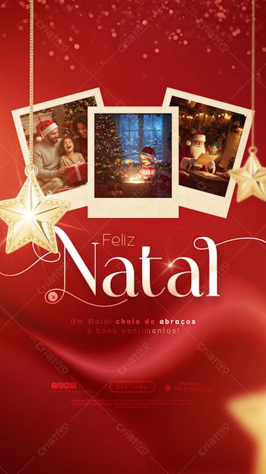 Feliz Natal - 25 de Dezembro - Flyer Social Media PSD Editável - (6)
