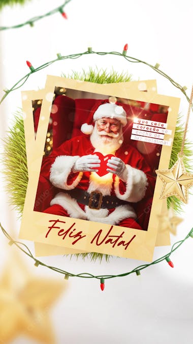 Feliz Natal - 25 de Dezembro - Flyer Social Media PSD Editável - (13)