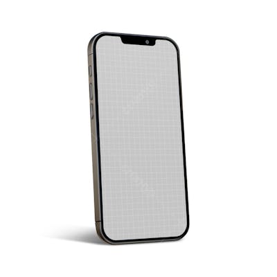 Mockup de Smartphone Moderno em Ângulo