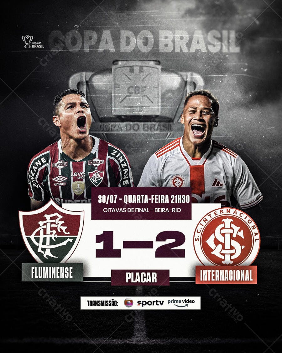Flyer Copa do Brasil PSD Editável