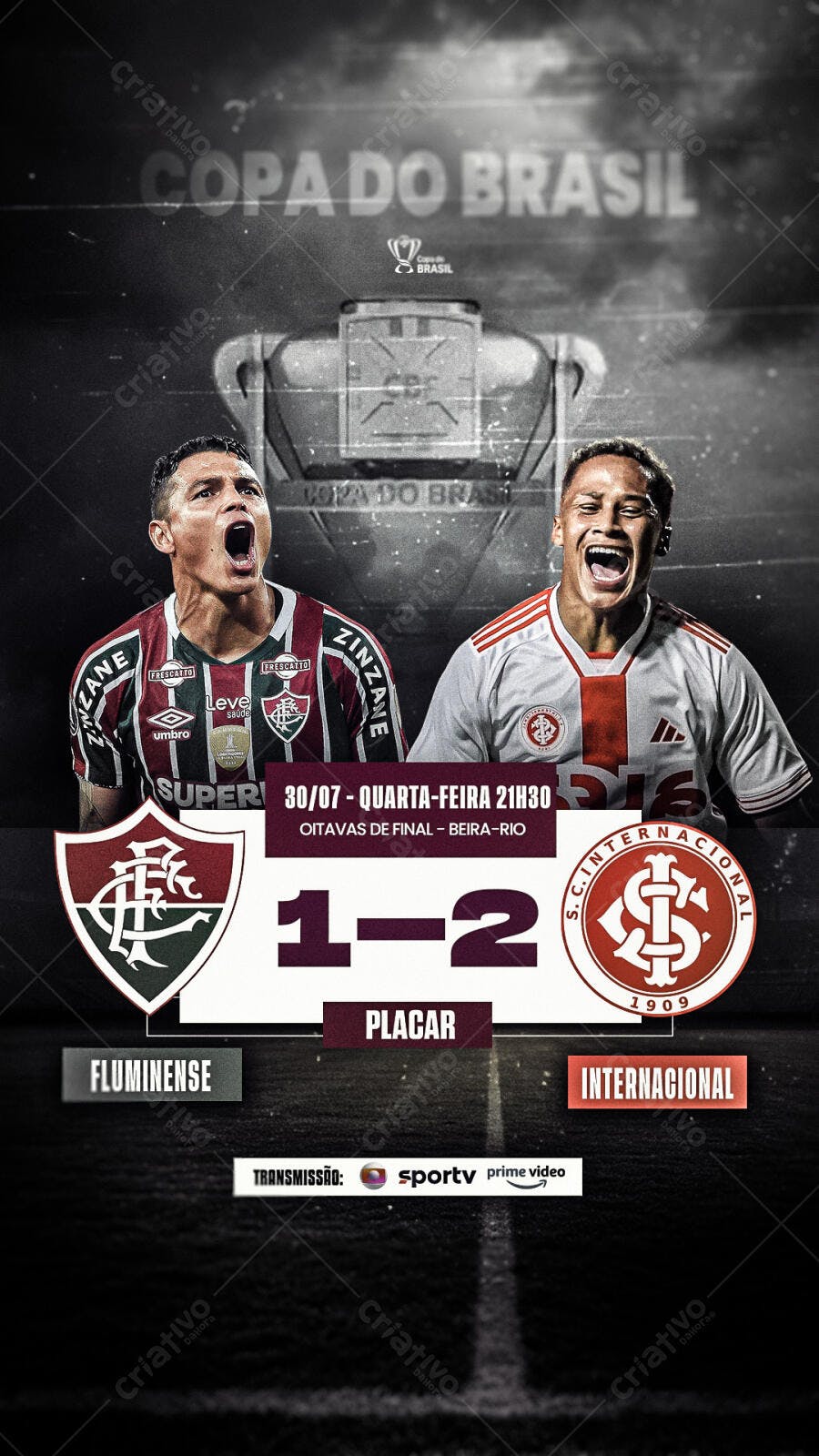 Flyer Copa do Brasil PSD Editável