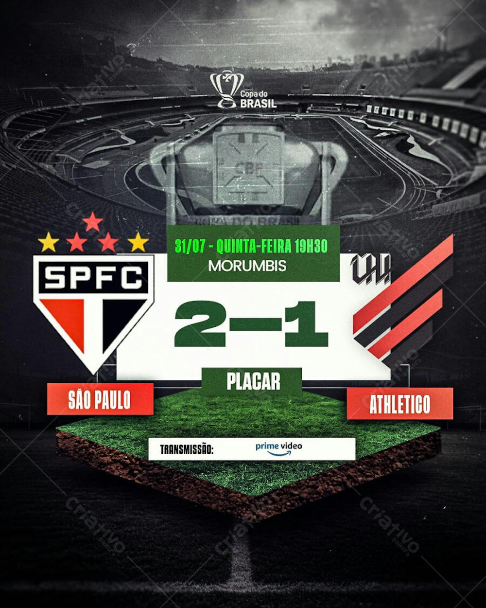 COPA DO BRASIL são paulo x athletico - 2