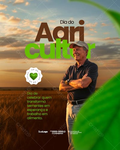Dia do Agricultor Social Media PSD Editável (8)