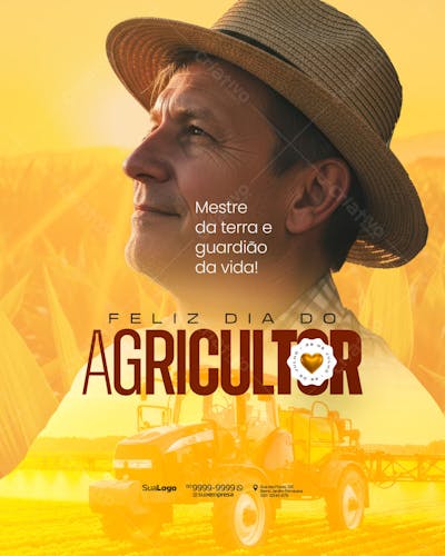 Dia do Agricultor Social Media PSD Editável (7)