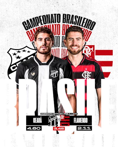 Jogo do Dia - Campeonato Brasileiro - Ceará X Flamengo