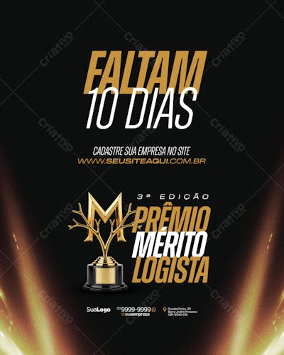 Prêmio Mérito Logista Social Media PSD Editável (7)