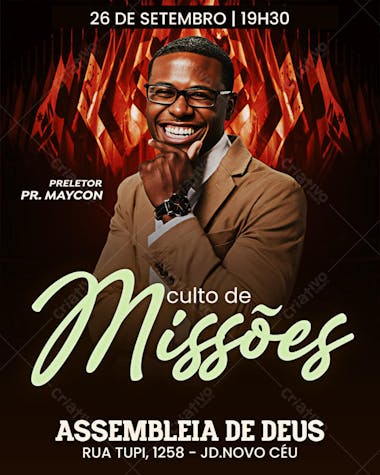 CULTO DE MISSÕES