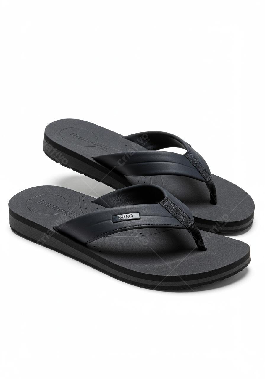 Sandálias Havaianas Masculinas Cinza Escuro