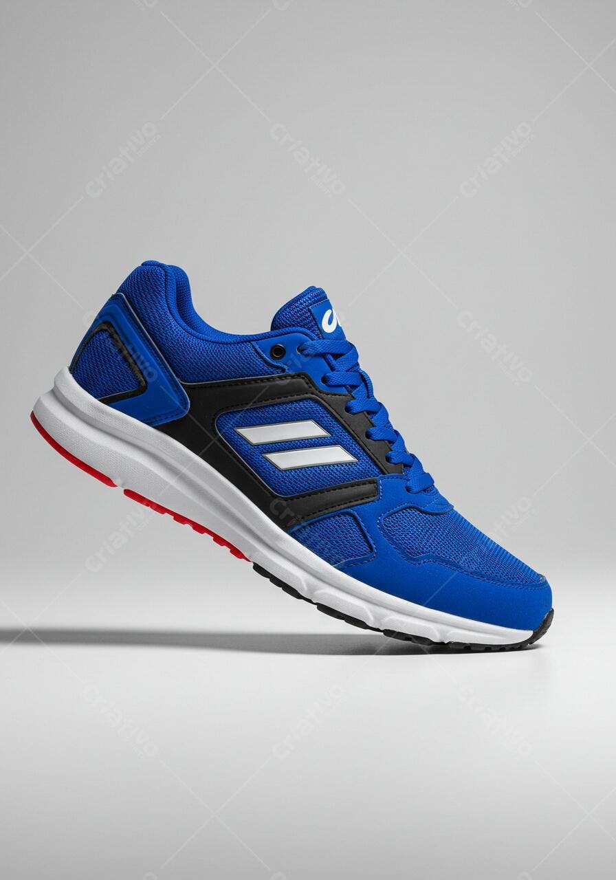 Tênis azul esportivo casual