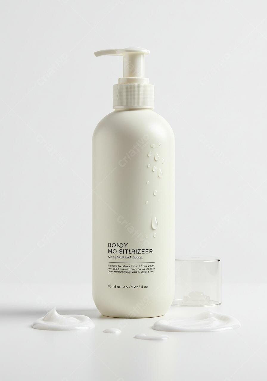 Creme hidratante Body em embalagem pump