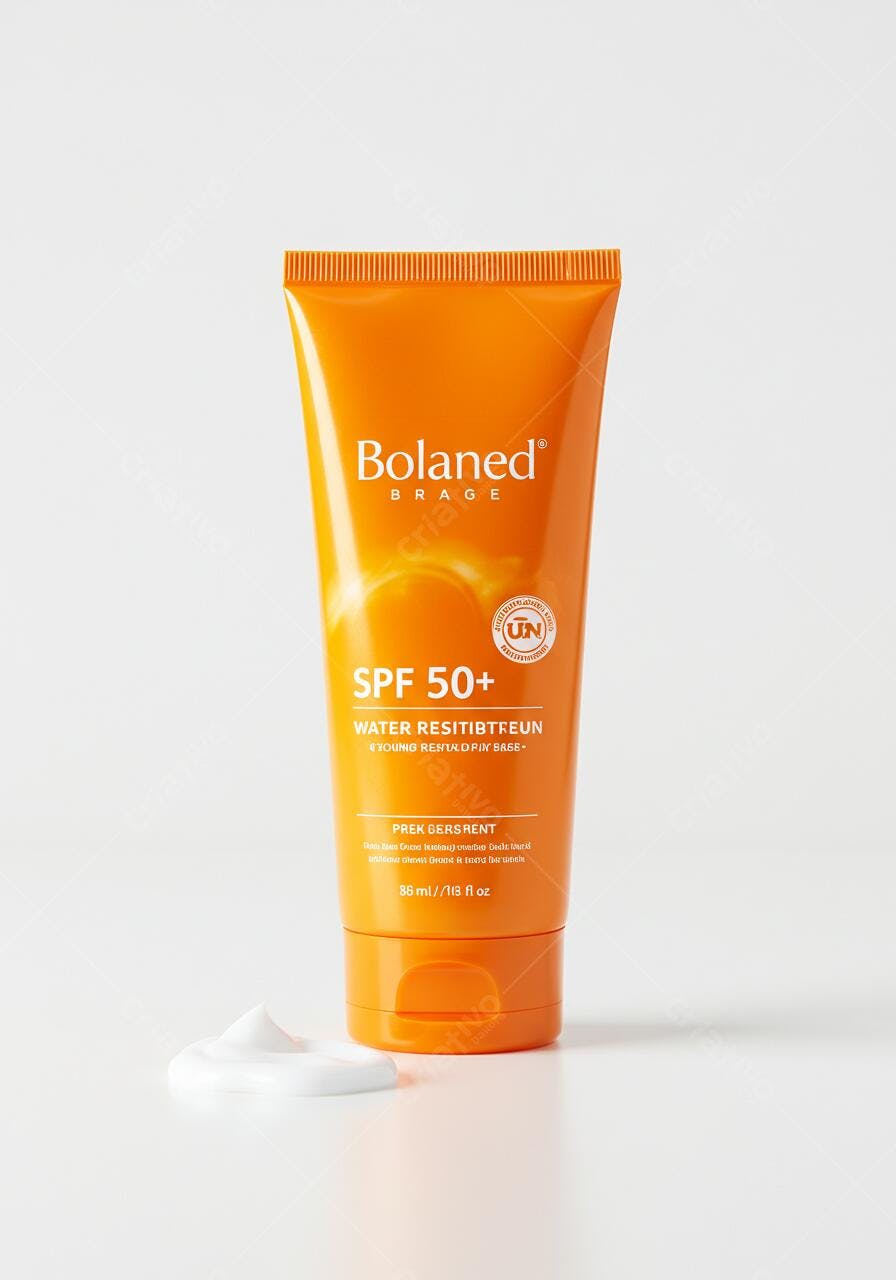 Protetor solar Bolaned SPF 50+ - tubo laranja
