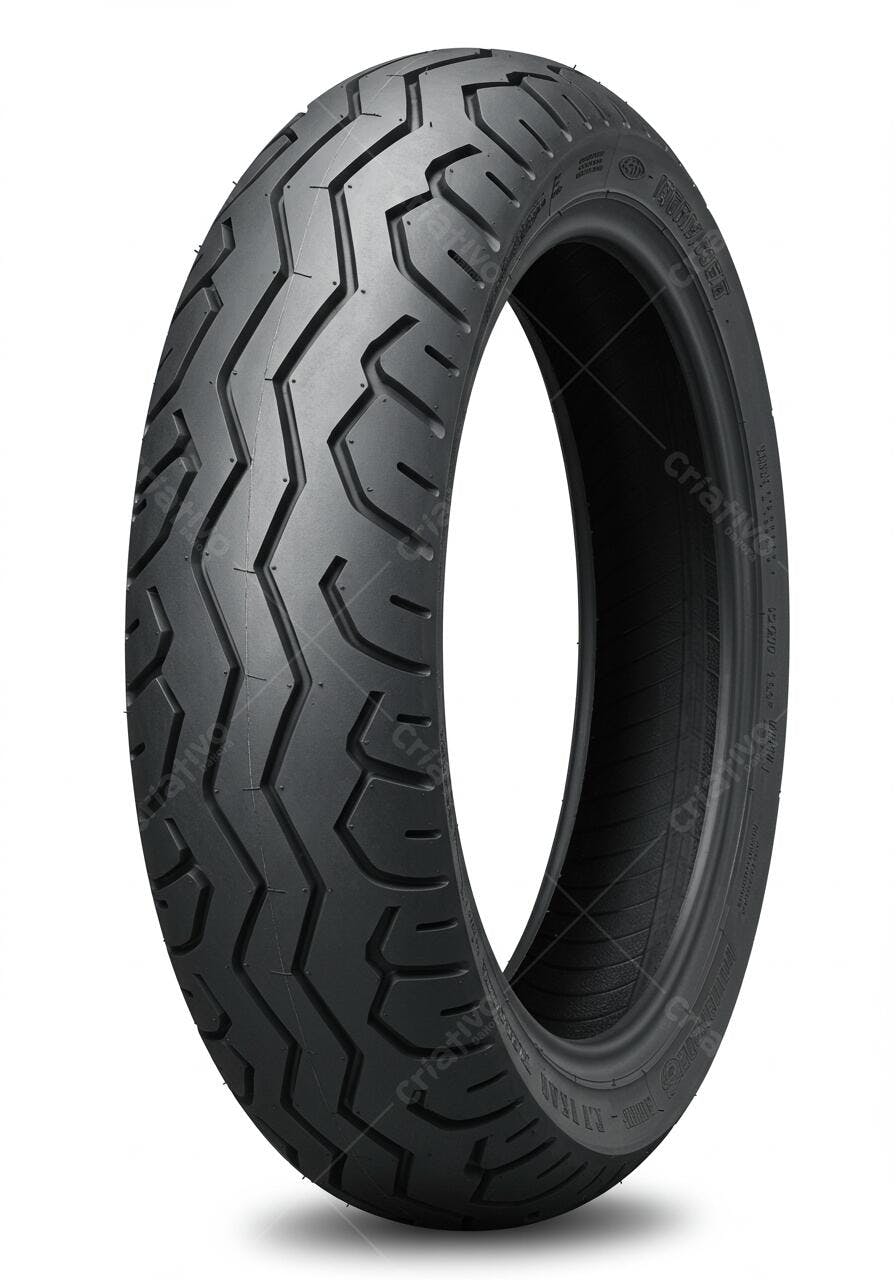 Pneu Motocicleta Preto Detalhe Aro
