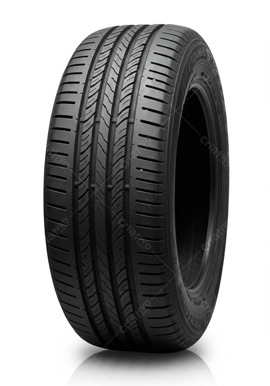 Pneu automotivo novo detalhe textura