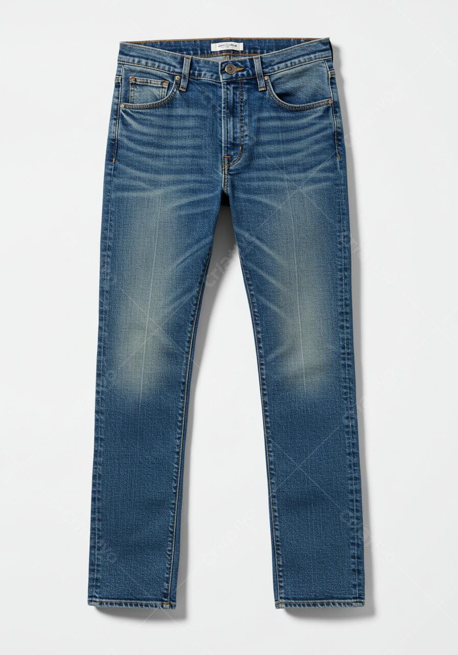 Calça Jeans Azul Escuro Masculina