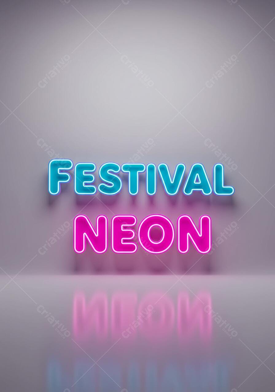 Festival Neon Sinalização Luminosa