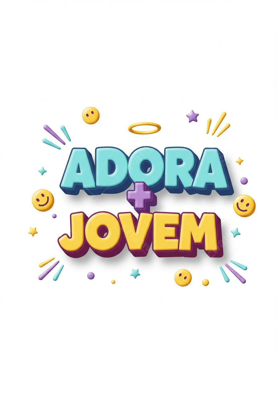 Adora + Jovem Arte Infantil Colorida