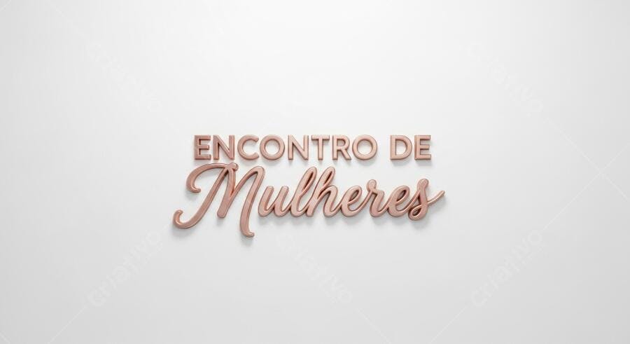 Encontro de Mulheres Rose Gold