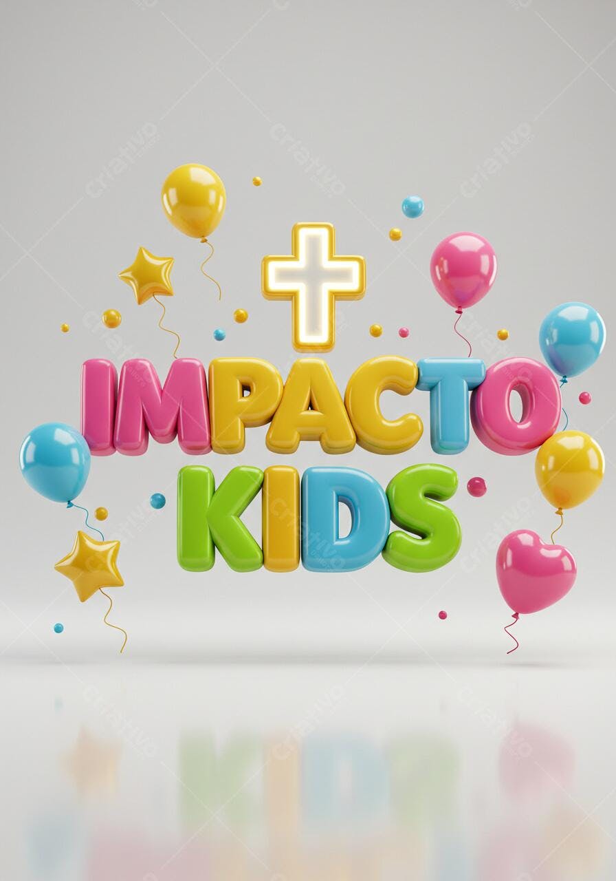 Impacto Kids Balões Coloridos Festa Infantil