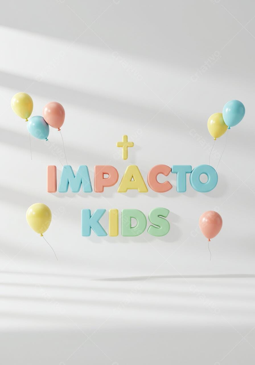 Impacto Kids Balões Pastel