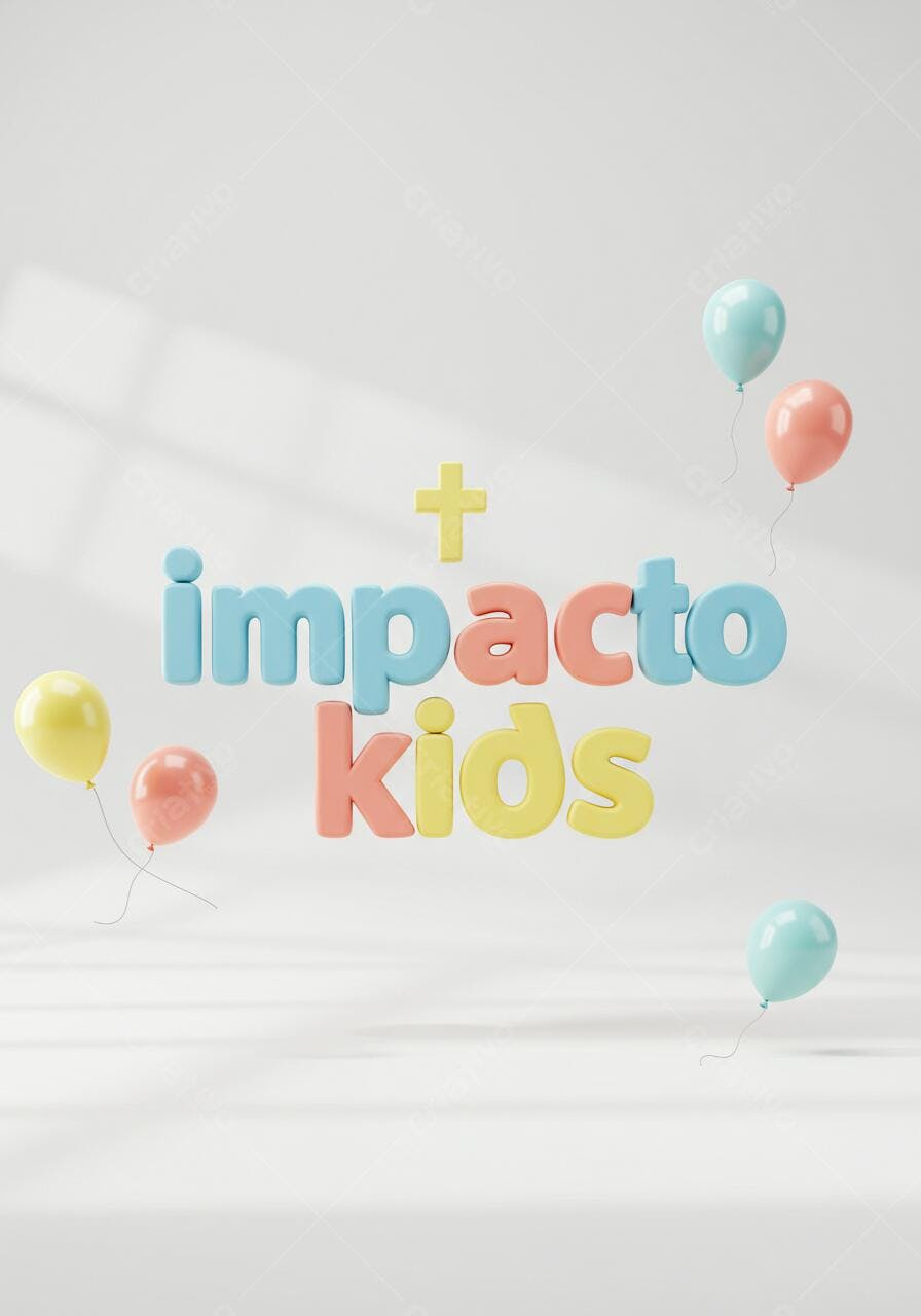 Impacto Kids Balões Pastel