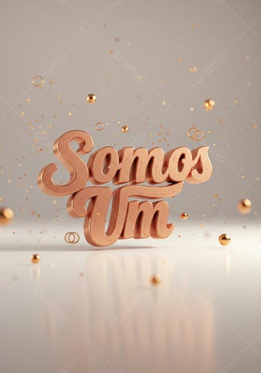 Selo 3D, somos um Gospel, We are one (14)