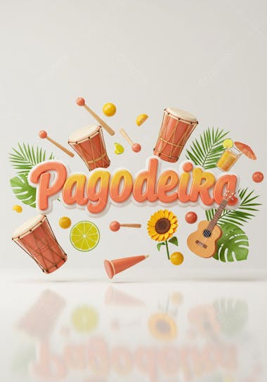 Selo 3D Pagodeira (6)