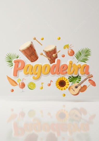 Selo 3D Pagodeira (9)