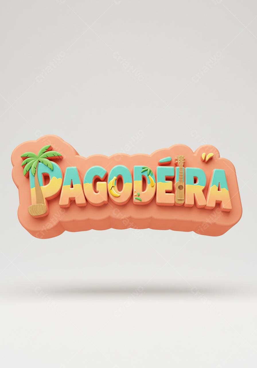 Arte 3D Pagodeira Verão