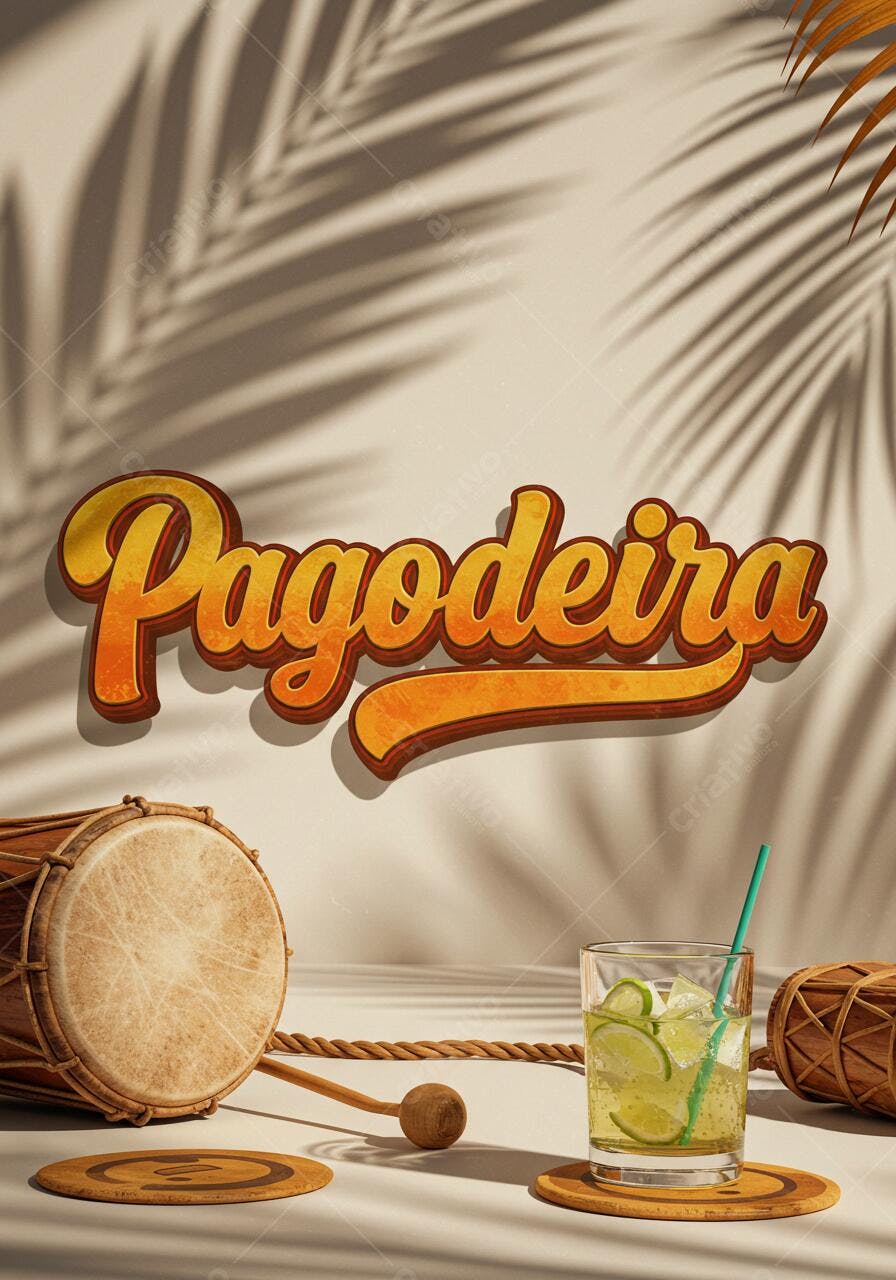Caipirinha e Pagode verão brasileiro