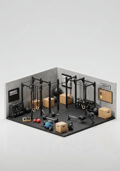 Miniatura de academia CrossFit