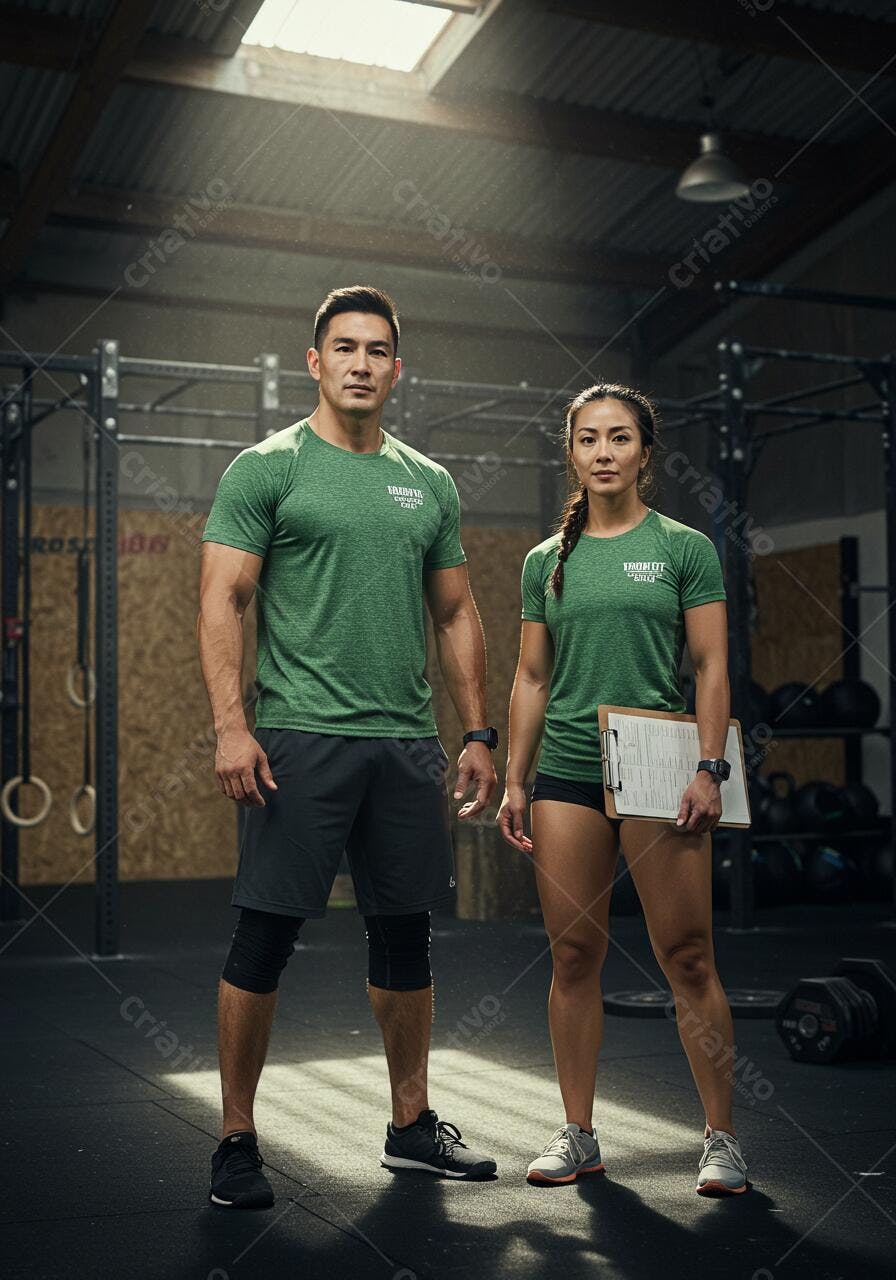 Personal Trainers em Academia Crossfit