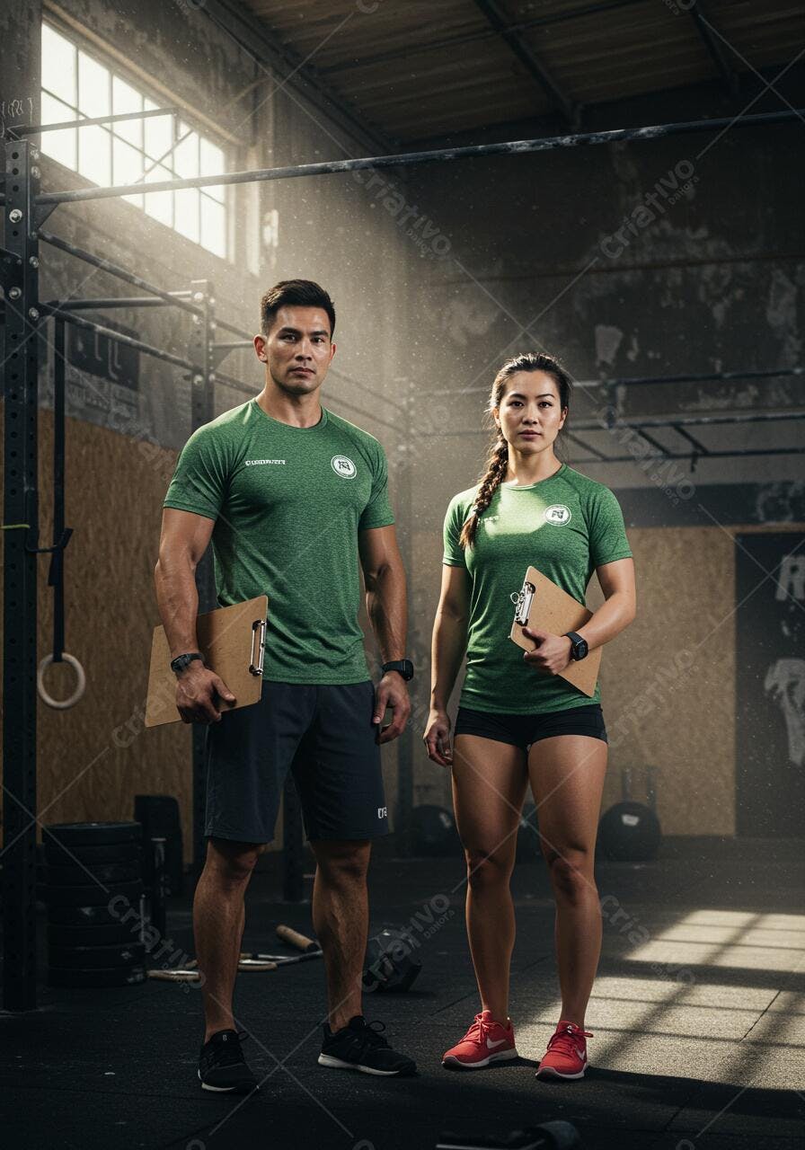 Personal Trainers em Academia Moderna