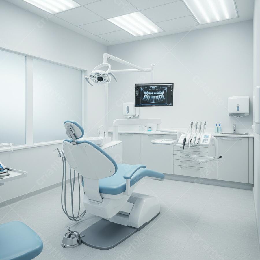 Consultório Odontológico Moderno e Limpo
