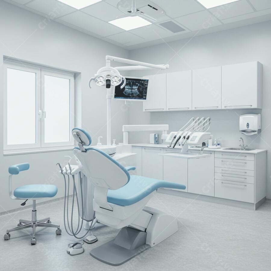 Consultório Odontológico Moderno e Limpo