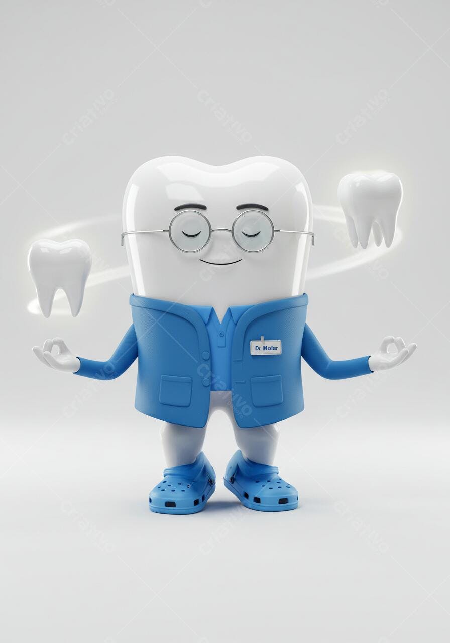 Dentista Dente em Meditação