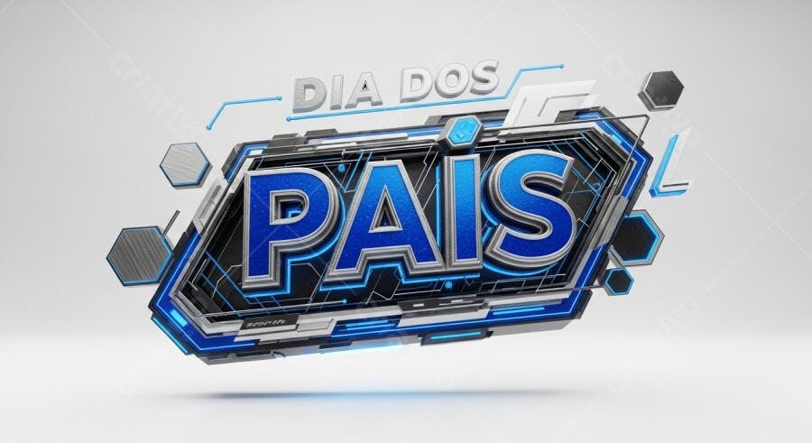 Dia dos Pais Arte Digital Tecnologia
