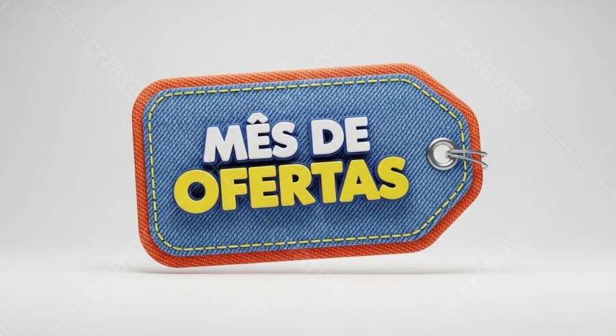Tag Mês de Ofertas Jeans