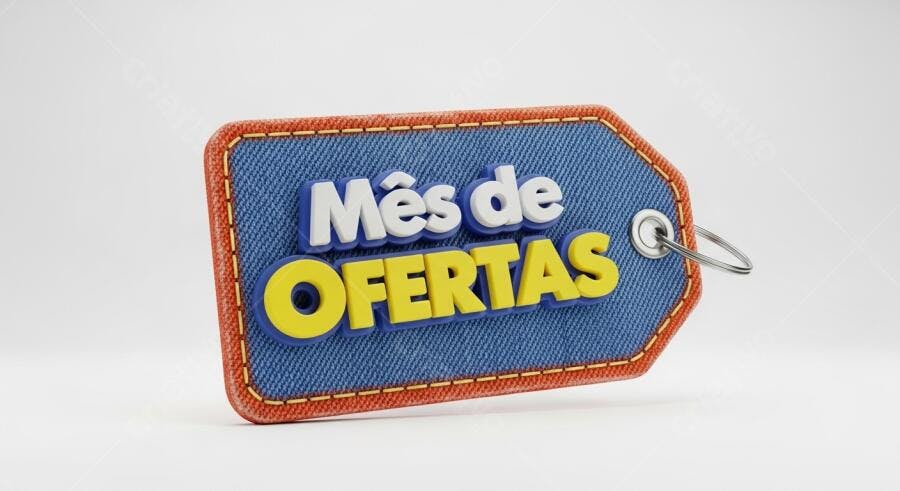 Tag de Mês de Ofertas em Jeans