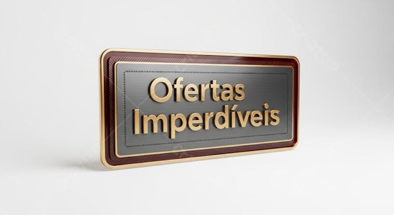 ofertas imperdiveis - placa de metal (5)