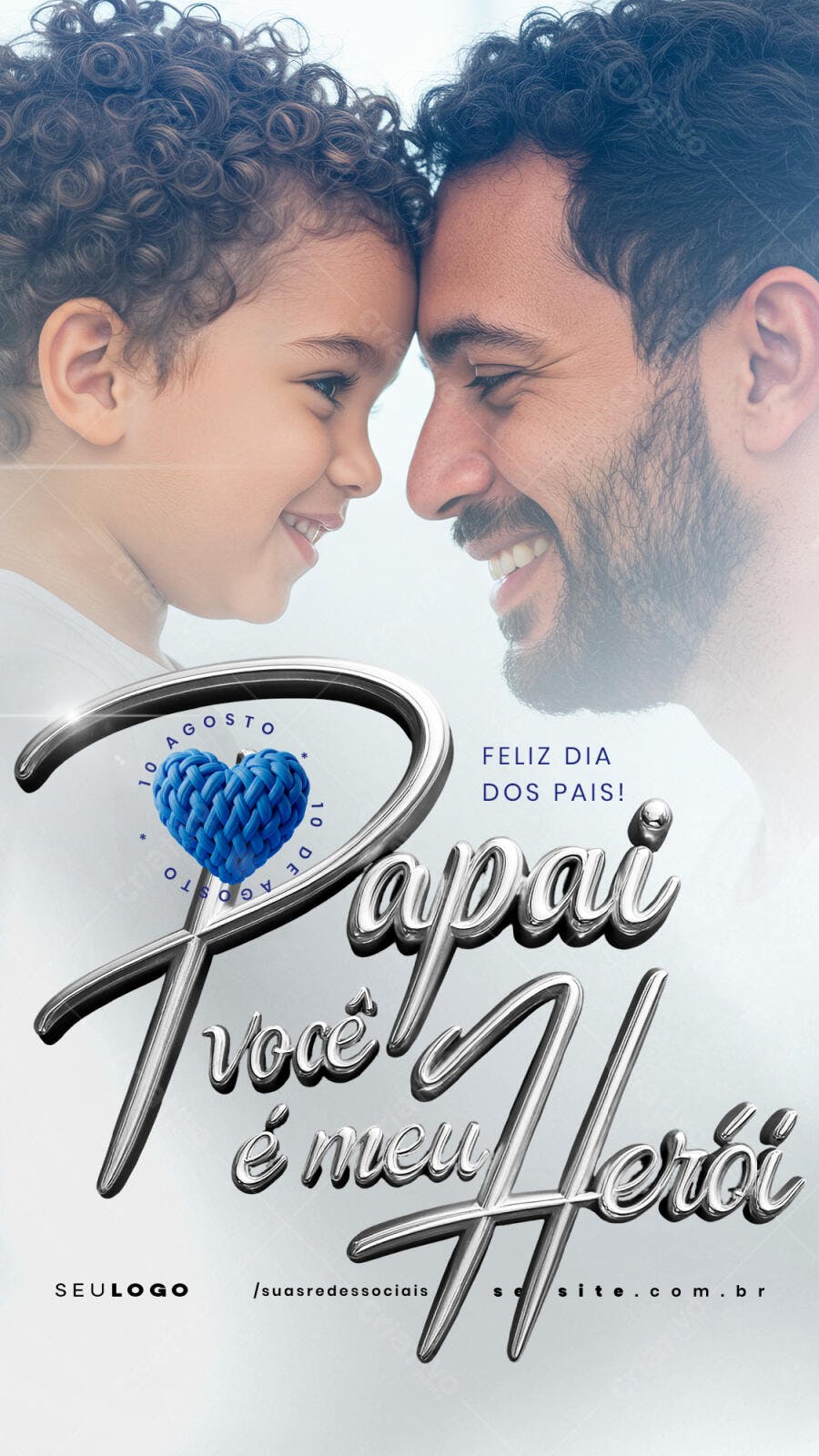 Flyer para Dia dos Pais PSD Editável
