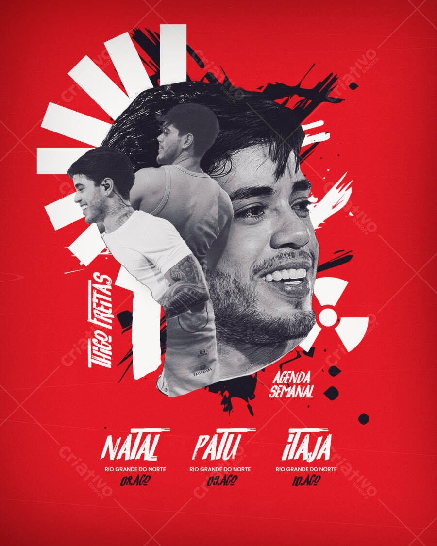 Flyer para Evento Musical PSD Editável