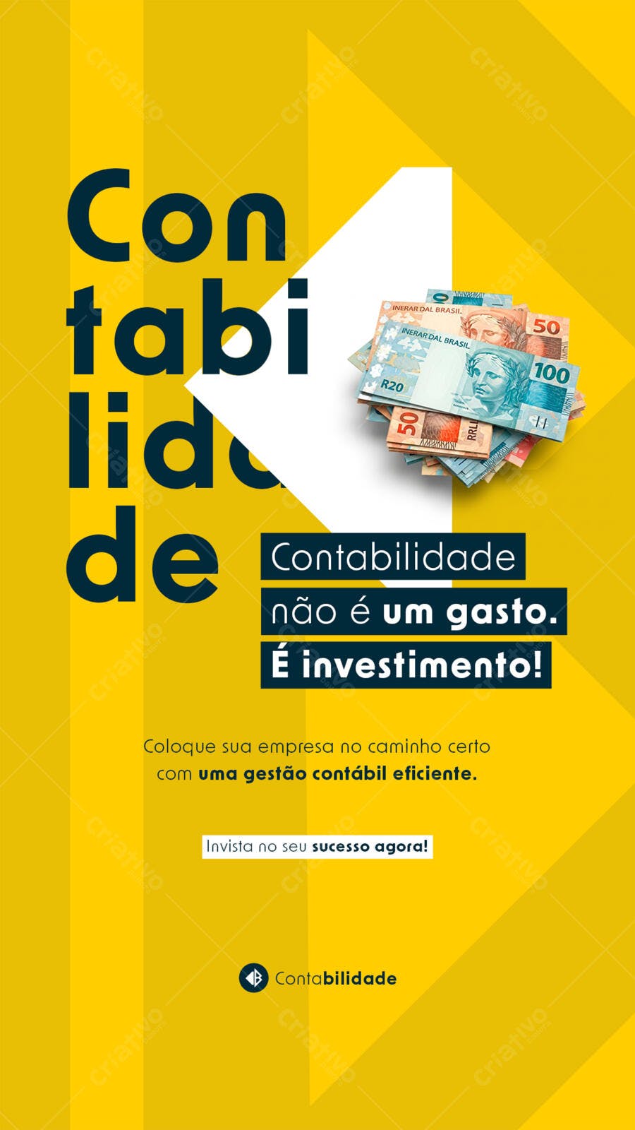 Flyer para Contabilidade PSD Editável