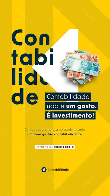 Flyer para Contabilidade PSD Editável